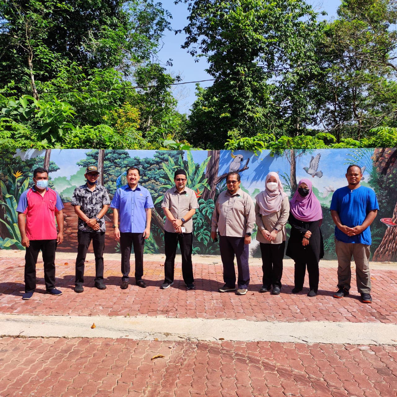 MPOGCF taja Projek Laman Konservasi Aviari di Kuala Krai