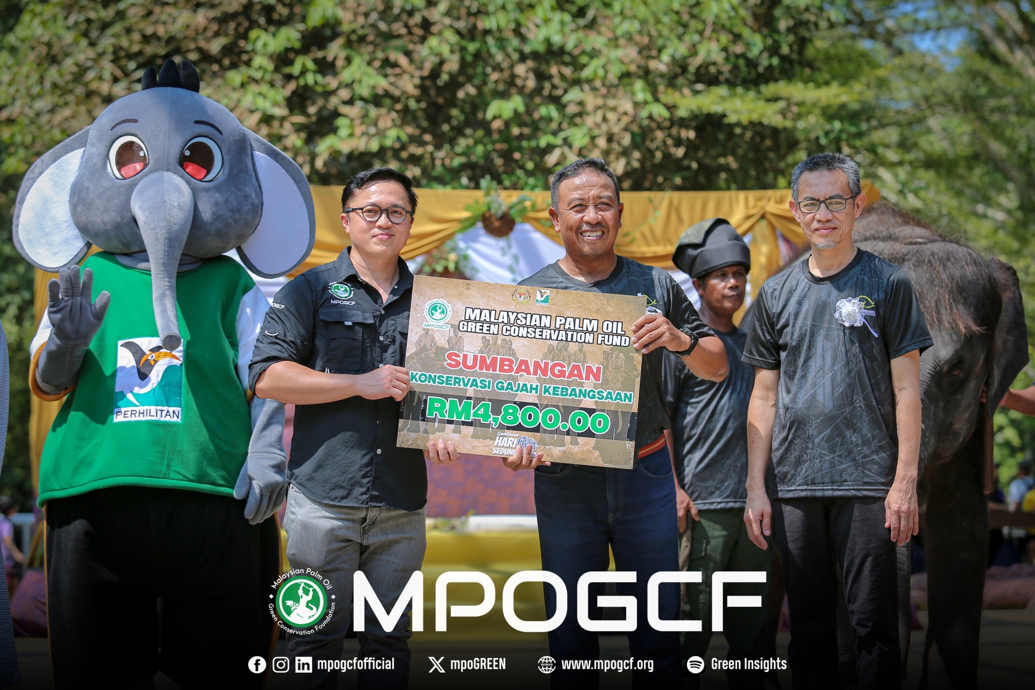 SAMBUTAN HARI GAJAH SEDUNIA DI NECC, KUALA GANDAH