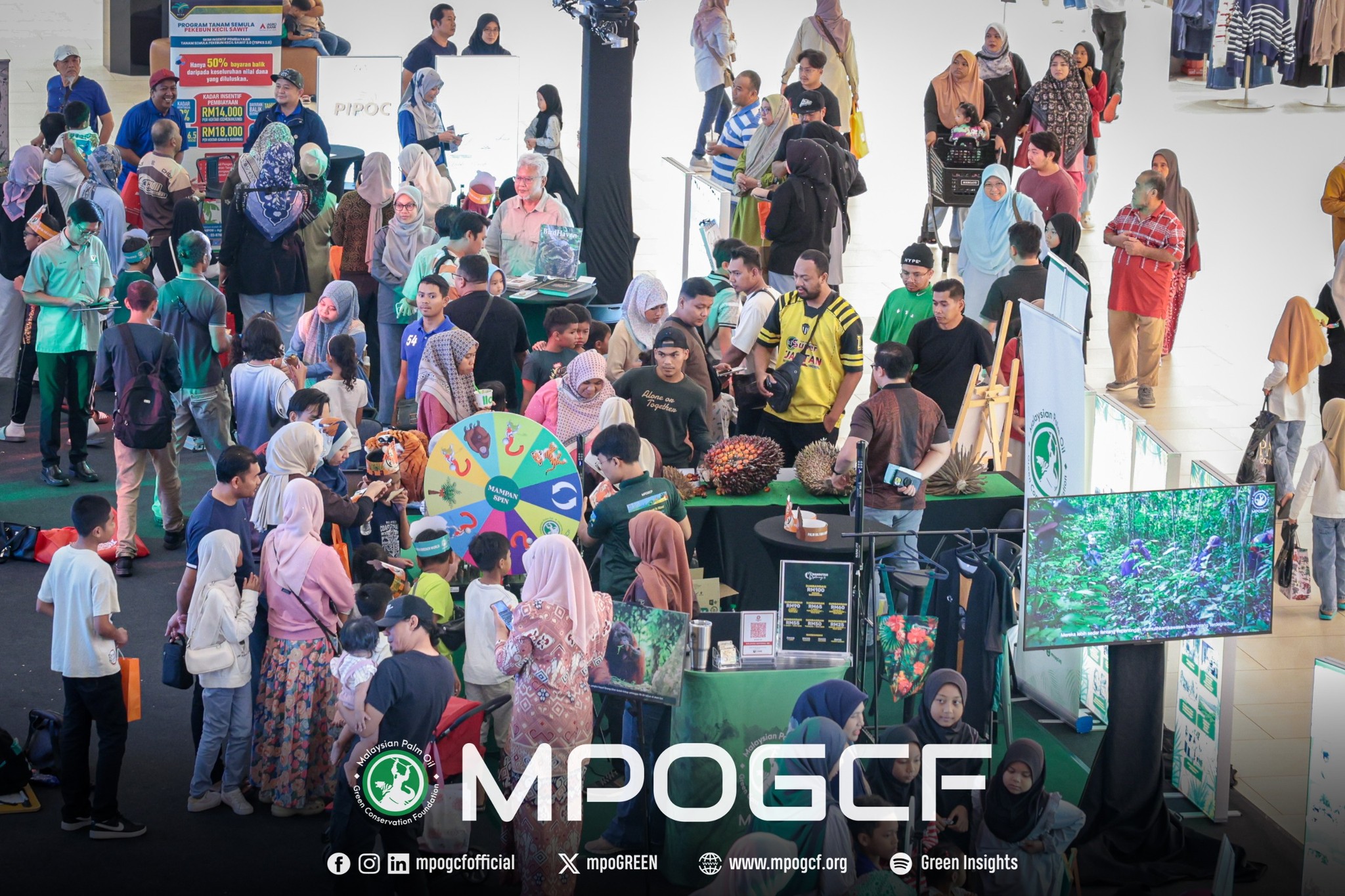 JELAJAH SAWIT HIJAU DI MAYANG MALL, KUALA TERENGGANU