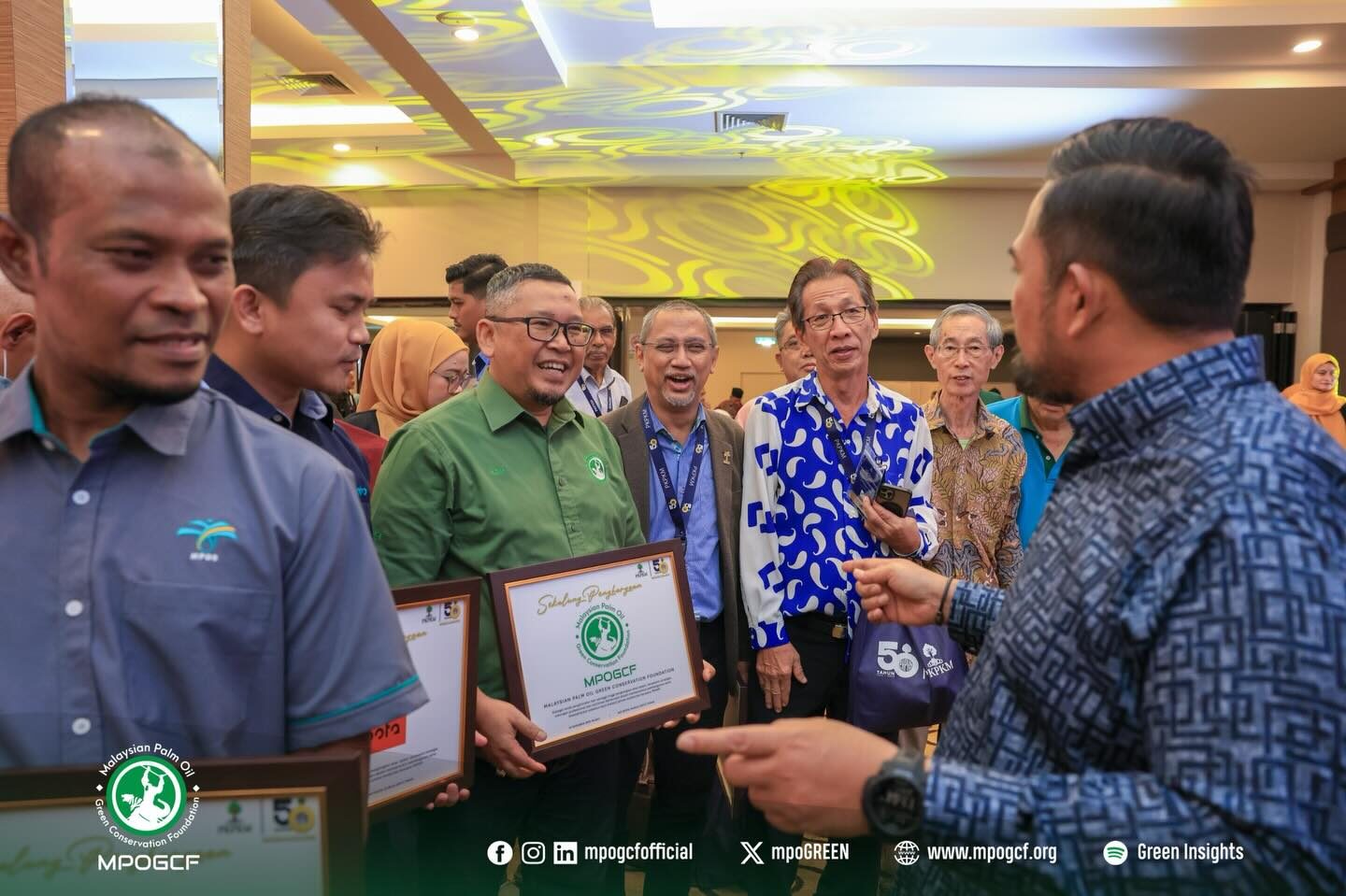 MPOGCF turut menerima penghargaan sebagai rakan strategik PKPKM