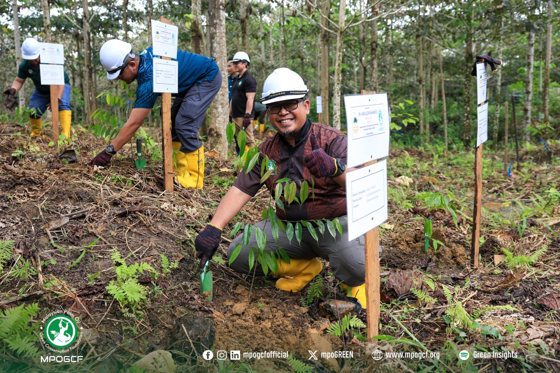 Lawatan kerja bagi Projek ‘The Forest Rehabilitation of Orangutan Habitat at Lower Kawag, Ulu Segama Malua Forest Reserve, Lahad Datu