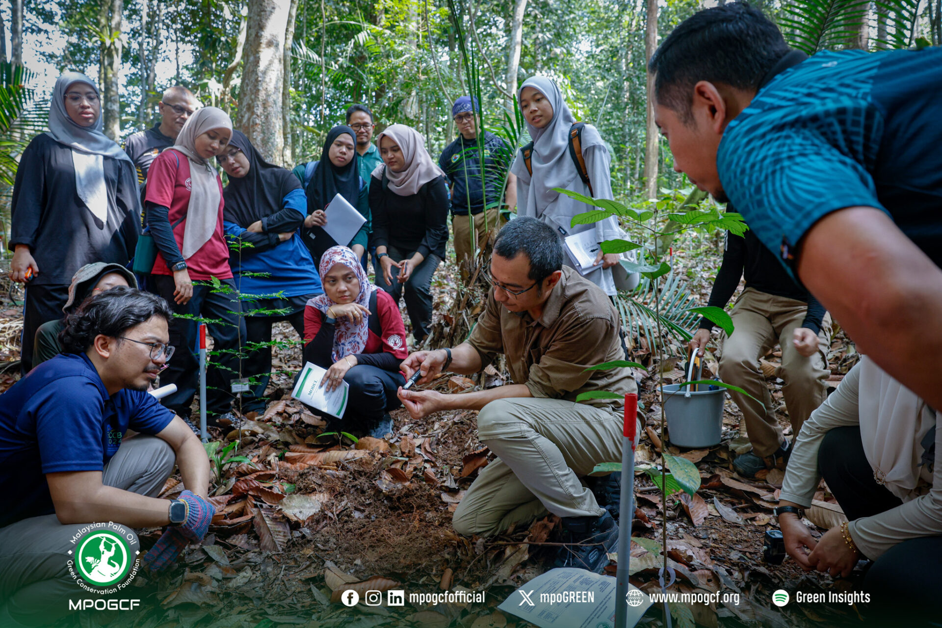 MPOGCF staff participated in the Post-Planting Silviculture Treatment Course