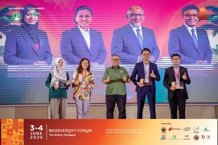 Session 1 and 2 of the Biodiversity Forum 2026 titled “Coexistence in Malaysian Oil Palm Plantation Landscapes”