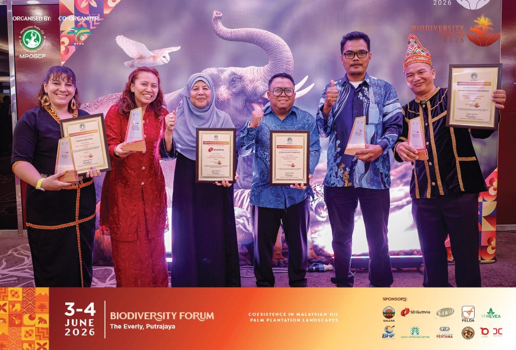 Majlis Malam Penghargaan sempena Forum Biodiversiti 2026